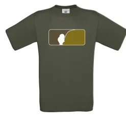 Angeljoe T-Shirt US-Logo Khaki #XL