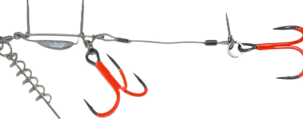 BKK BB Trigger-21 Stinger Rig UVO #1/0