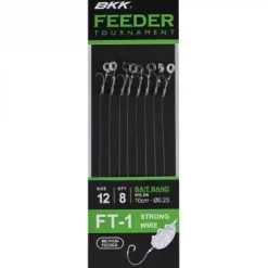 BKK Feeder Tournament FT-1 Bait Band Rigs Superslide #14