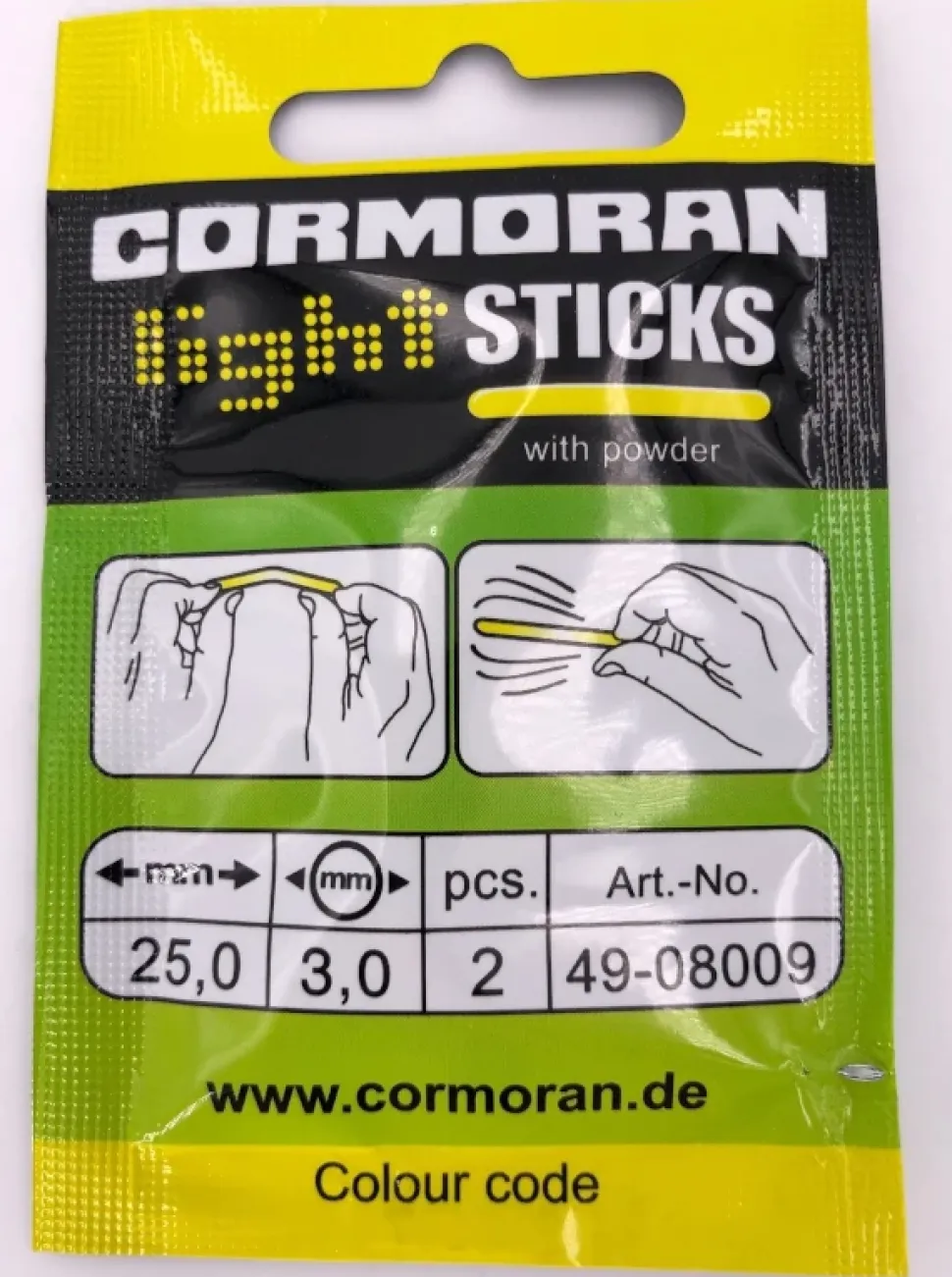 Cormoran Knicklicht 4,5x37mm Blau