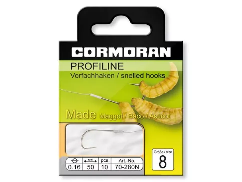 Cormoran Profiline Madenhaken #18 50cm 0,10mm