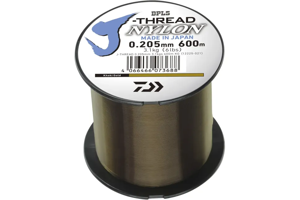 Daiwa J-Thread 600m Khaki Gold 0,21mm