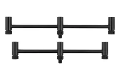 FOX Carp Black Label Slim Adjustable 3 Rod Buzz Bars 220-250mm