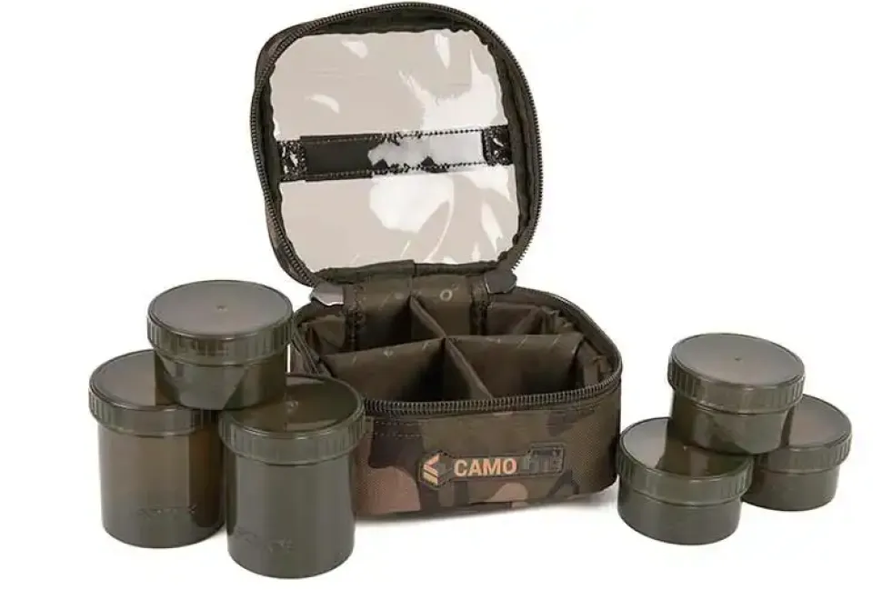 FOX Carp Camolite Hookbait Case 6 Pot