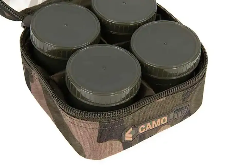 FOX Carp Camolite Hookbait Case 6 Pot