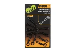 FOX Carp EDGES Kwik Change Hook Swivels #11