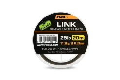 FOX Carp EDGES Link Mono 20m Trans Khaki 25lb