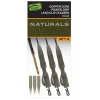 FOX Carp Edges Naturals Copper-Core Power Grip Lead Clip Leaders 75cm