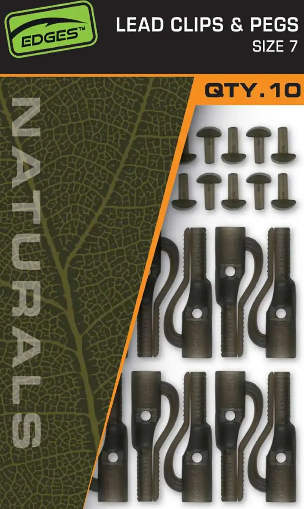 FOX Carp EDGES Naturals Lead Clips & Pegs #7