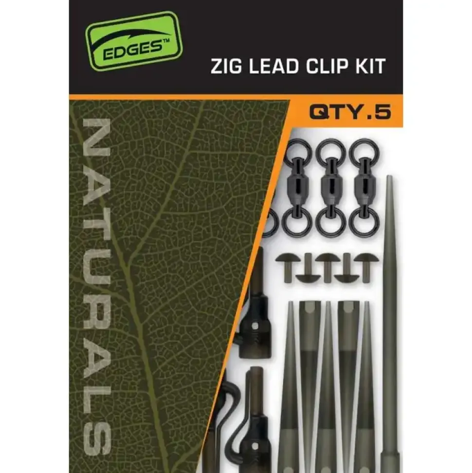 FOX Carp EDGES Naturals Zig Lead Clip Kit