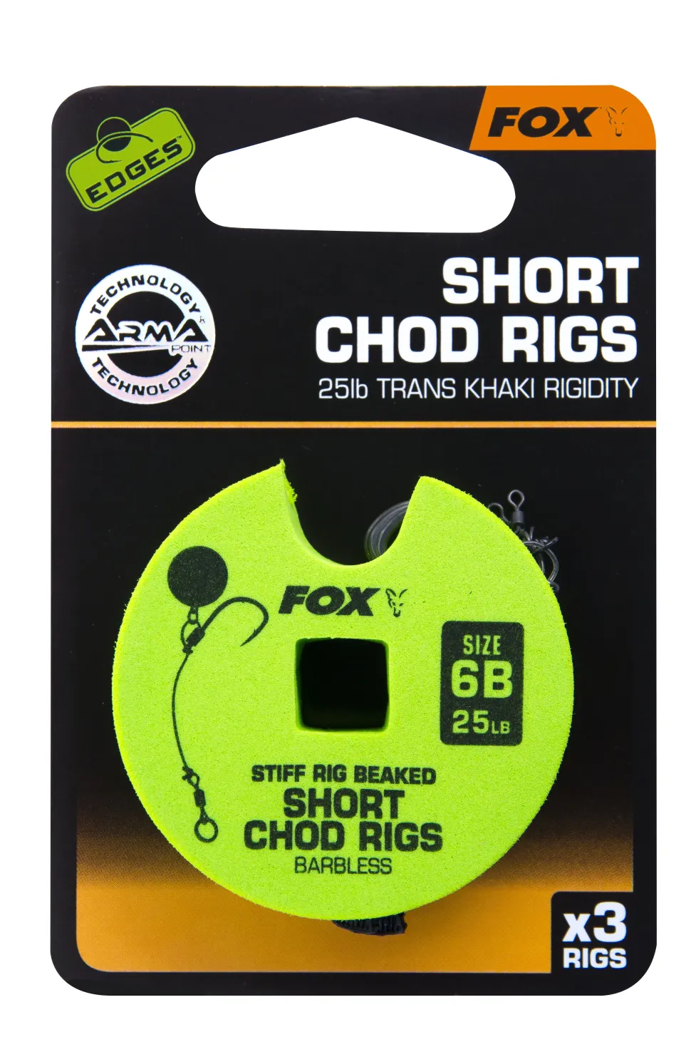 FOX Carp Edges Short Chod Rigs #6