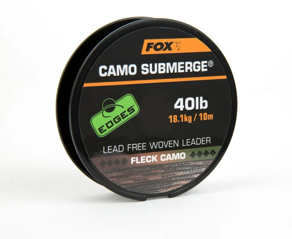 FOX Carp EDGES Submerge Leader 10m Fleck Camo 50lb