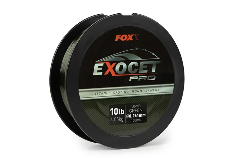 FOX Carp Exocet Pro Mono 1000m Low Vis Green 0,31mm
