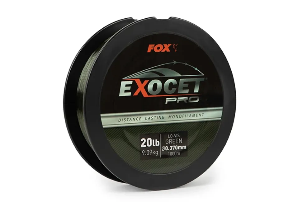 FOX Carp Exocet Pro Mono 1000m Low Vis Green 0,31mm