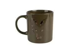 FOX Carp Head Ceramic Mug Green Camo