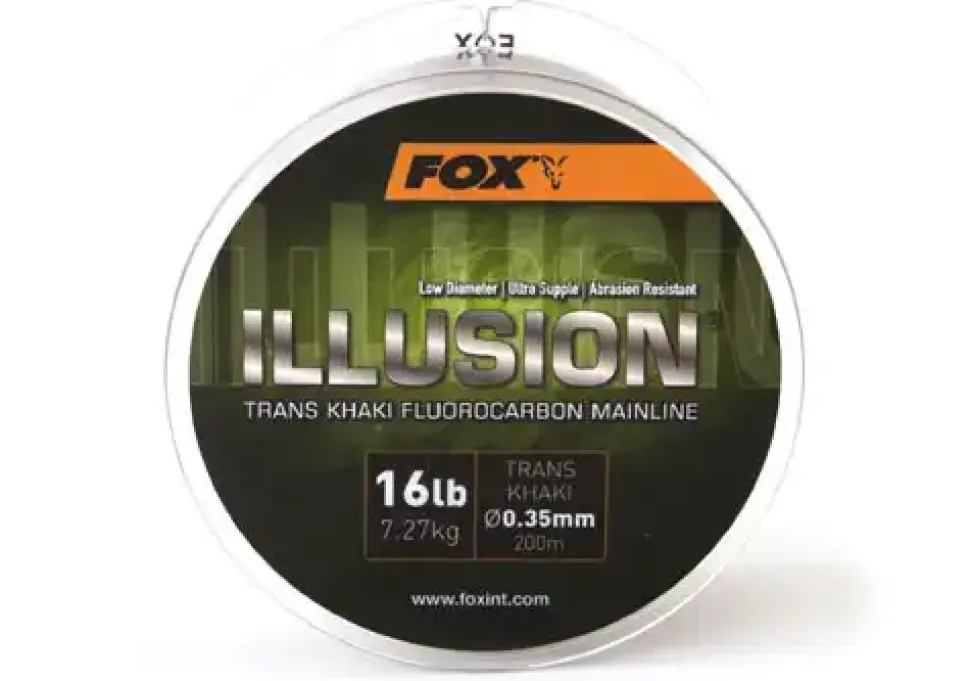 FOX Carp Illusion Mainline 200m Trans Khaki 0,39mm