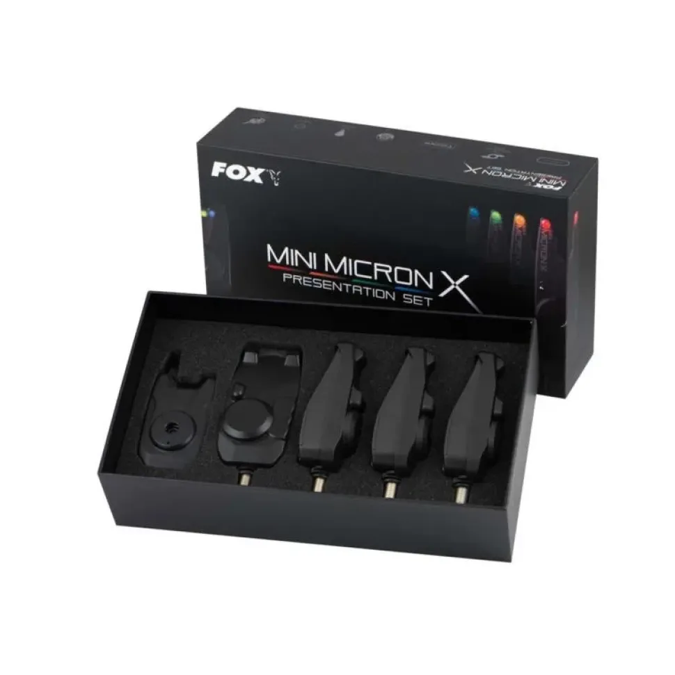 FOX Carp Mini Micron X 4 Rod Set