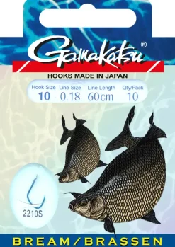 Gamakatsu Booklet Bream 2210S 60cm #4 0,22mm