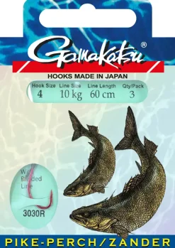Gamakatsu Booklet Zander 3030R Braided 60cm #1/0 0,20mm