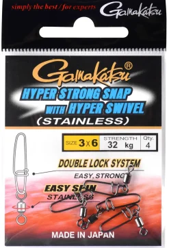 Gamakatsu Hyper S-Snap X H-Swivel #2