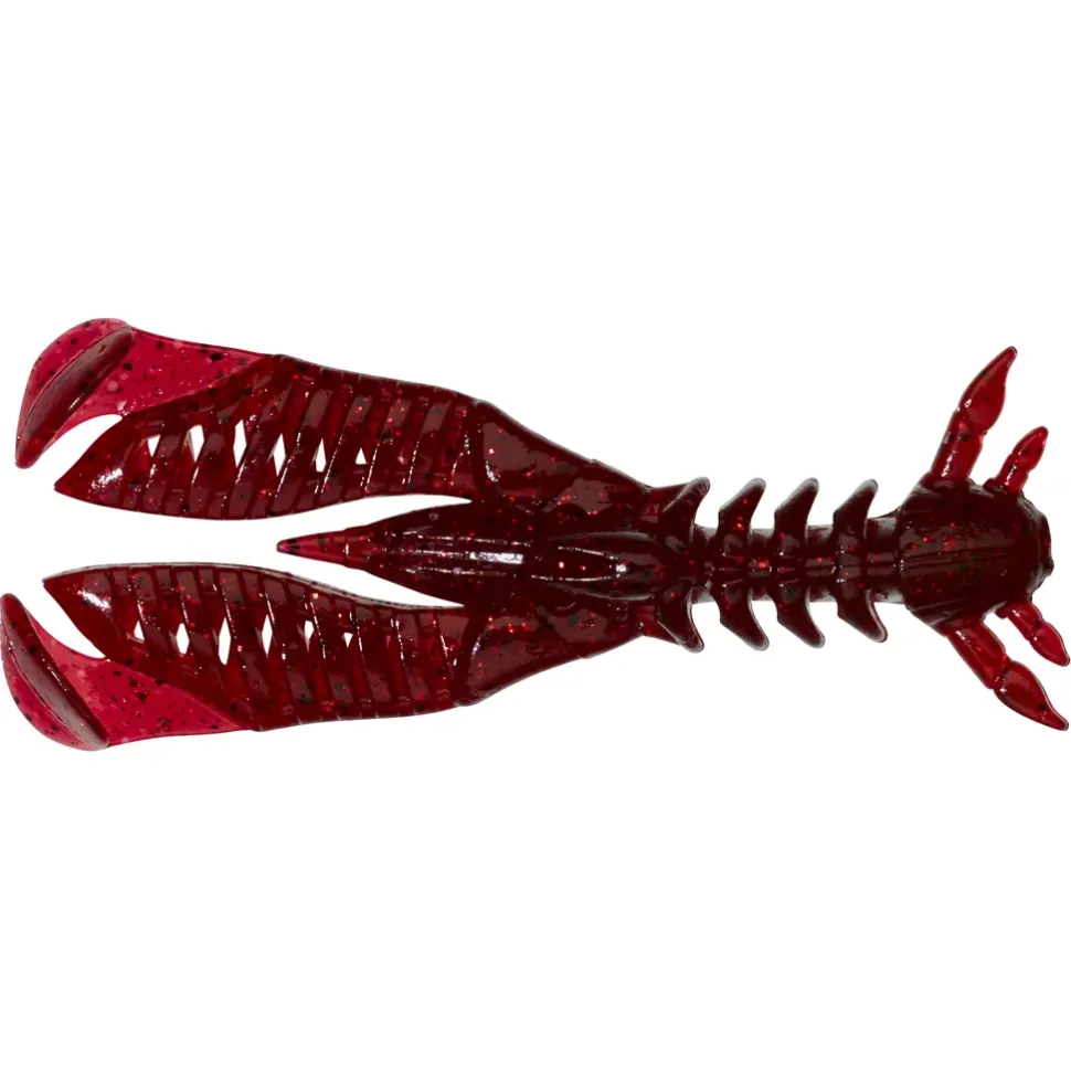 Jackall Bleeker Slit Claw 2,2" Ebimiso Red Flake