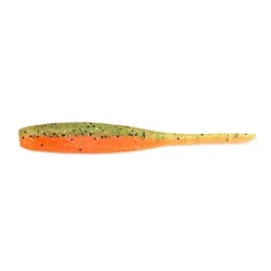 Keitech Shad Impact 2" Green Pumpkin Chartreuse