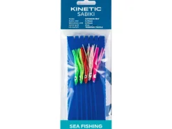 Kinetic Sabiki Blekksprut Mini #2/0 200cm Rainbow Mix