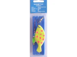 Kinetic Sabiki Jay Flounder Inline #1 115cm Yellow Orange Dots 120g