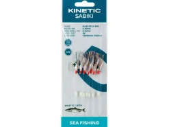 Kinetic Sabiki Max Catch #6 200cm Holo Fishskin Multi