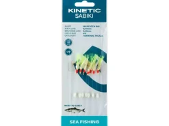 Kinetic Sabiki Max Catch #6 200cm Holo Fishskin Multi