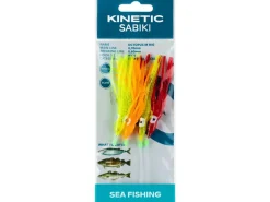 Kinetic Sabiki Octopus M #3/0 115cm Gold Pink