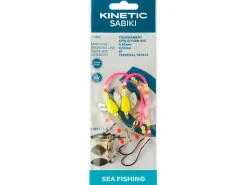 Kinetic Sabiki Tournament Surf Spin&Turn #1 120cm Chartreuse Pink