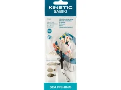 Kinetic Sabiki Tournament Surf Spin&Turn #1/0 110cm Pearl