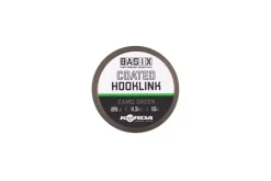 Korda Basix Coated Hooklink 25lb 10m Camo Green