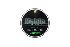 Korda Kabel Tight Weave 50lb 25m Weed