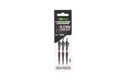 Korda Kable Leadcore Leader Hybrid Lead Clip QC Swivel 50cm Weed