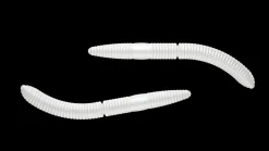 Libra Lures Fatty D'Worm 65 Cheese 6,5cm 001 - white
