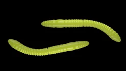 Libra Lures Fatty D'Worm Tournament 55 Cheese 5,5cm 000 - glow uv green