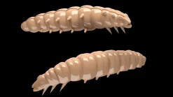 Libra Lures Larva 30 Knoblauch 3cm 001 - white