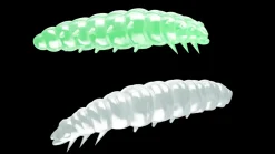 Libra Lures Larva 30 Knoblauch 3cm 001 - white