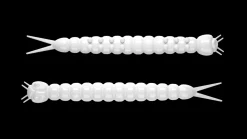 Libra Lures Slight Worm 38 Cheese 3,8cm 001 - white