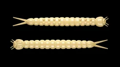 Libra Lures Slight Worm 38 Cheese 3,8cm 001 - white