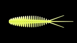 Libra Lures Turbo Worm 56 Cheese 5,6cm 000 - glow uv green