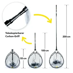 Lieblingsköder Allround Kescher Ultraboost 200cm