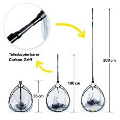 Lieblingsköder Barsch Kescher Ultraboost 200cm
