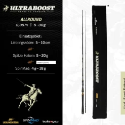 Lieblingsköder Bullseye Ultraboost Allround 2,35m 5-30g