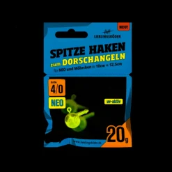 Lieblingsköder Jigköpfe Spitze Haken #4/0 Neo 20g