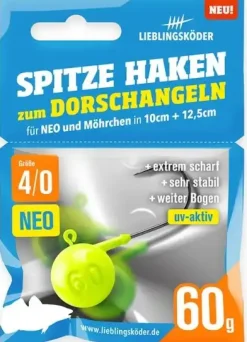 Lieblingsköder Jigköpfe Spitze Haken #4/0 Neo 20g