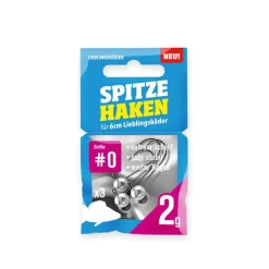 Lieblingsköder Jigköpfe Spitze Haken #0 1g