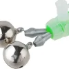 Mikado Doppel Aal- Glocke 10er Pack mit Knicklichthalter D=16mm